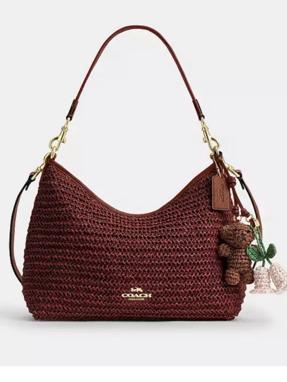 Coach frog straw bag charm NWT - Picture 10 of 10
